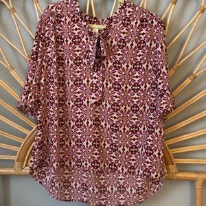 Funky Blouse with Tie Scarf